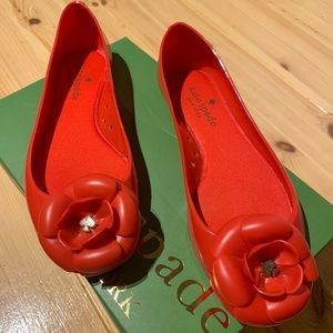 Authentic Kate Spade jelly flats